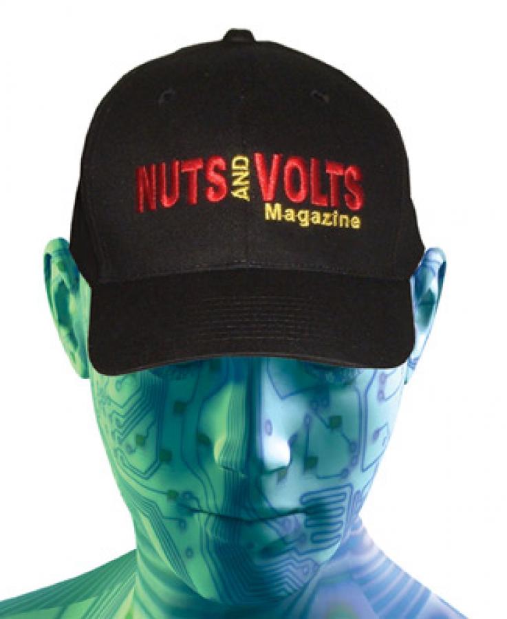 Nuts & Volts Custom Embroidered Hat