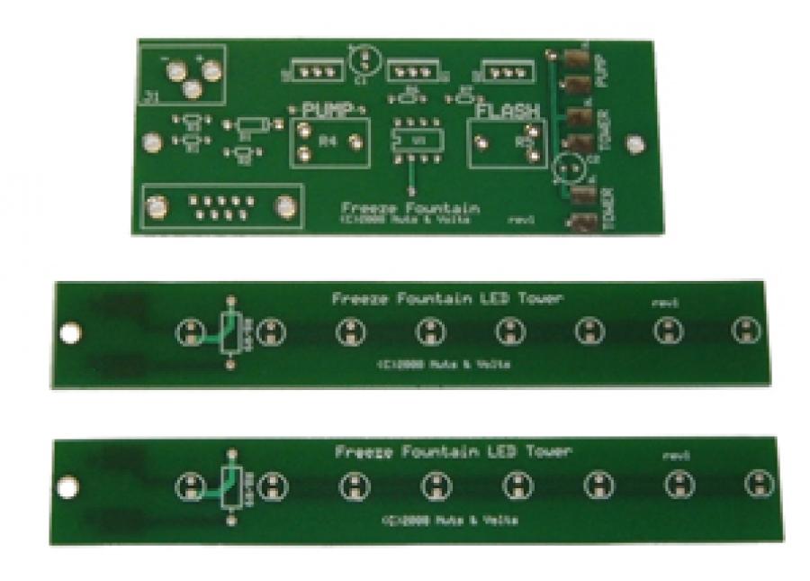 Freeze Fountain PCB Set