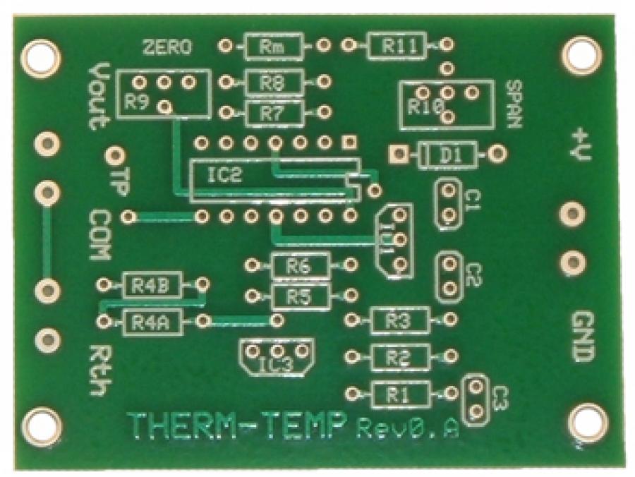 Temperature Gauge PCB