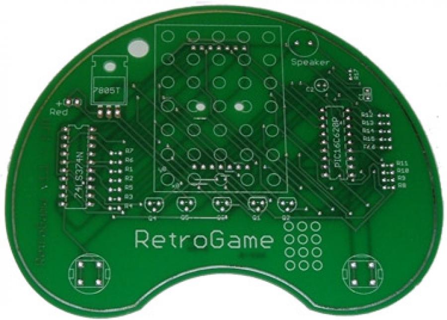 RetroGame PCB