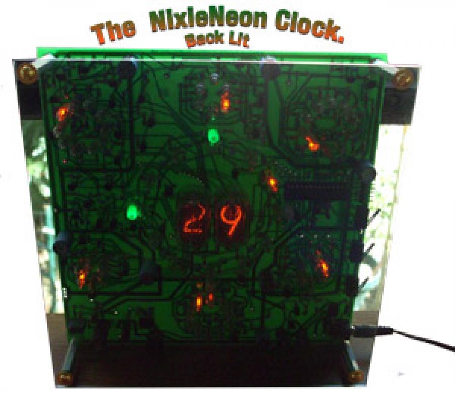 NixieNeon Clock Kit