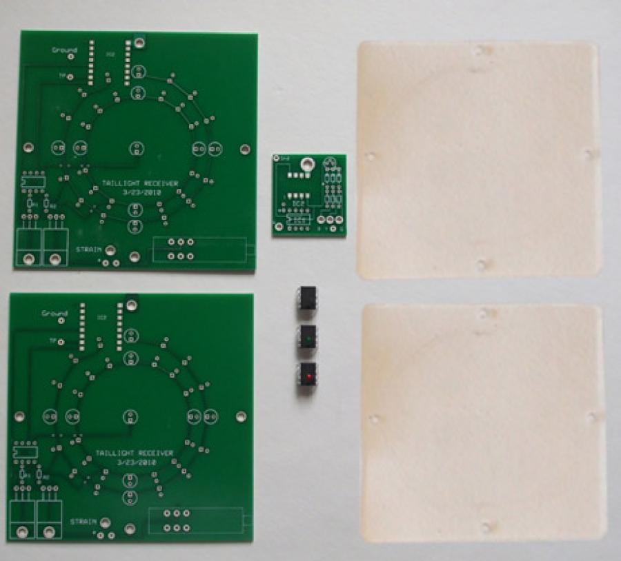 Wireless Taillight PCB Set & Programmed Chips