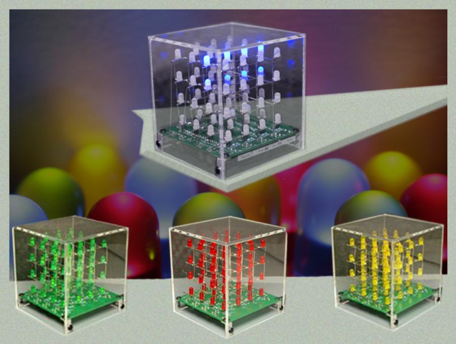 3D LED Cube Kit
