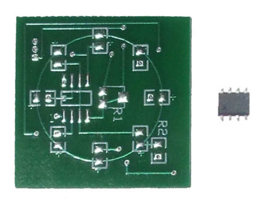 Color Organ PCB & Programmed Chip