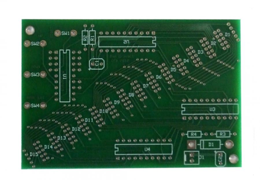PI Scrolling Display PCB