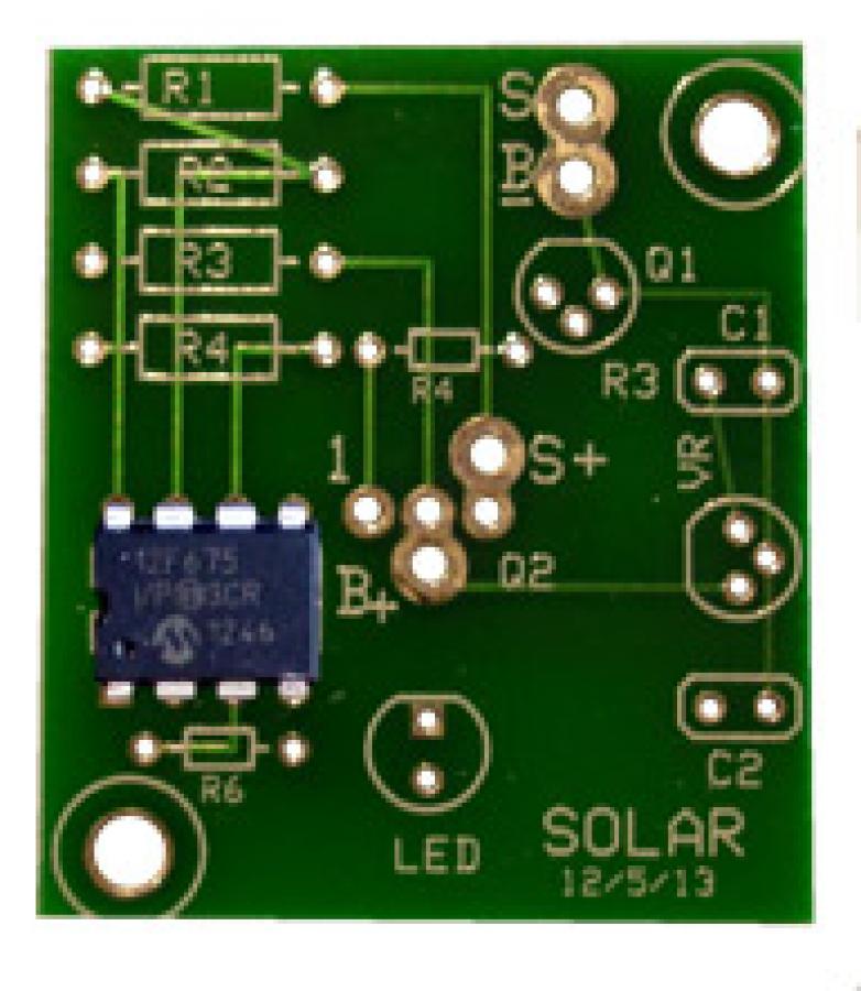 Solar Charge Controller PCB & Programmed Chip
