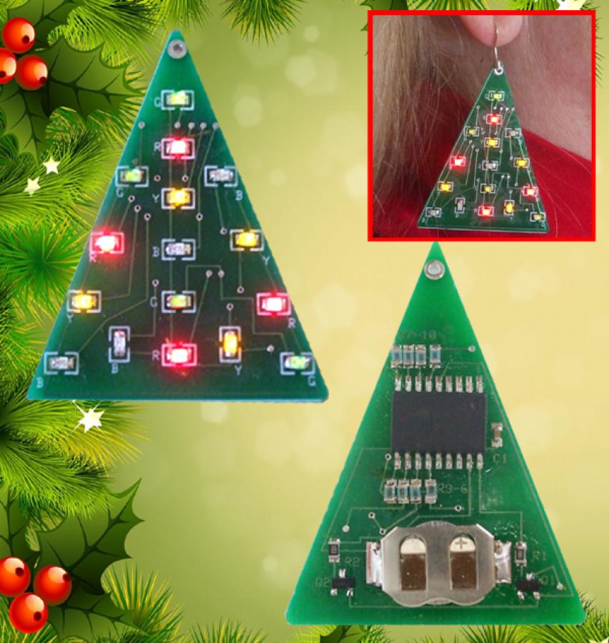 SMT Christmas Earrings