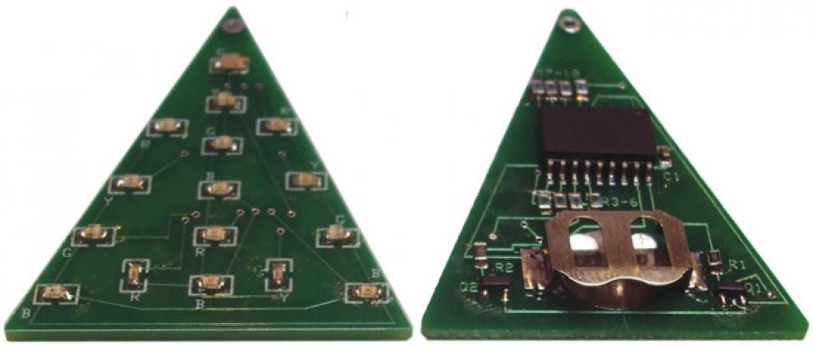 SMT LED Christamas Earrings