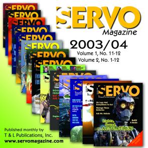 SERVO 2003/04 CD-ROM