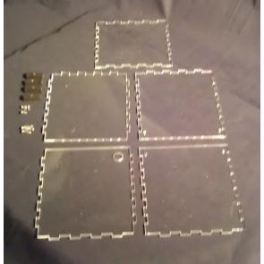 3D LED Cube Case Kit